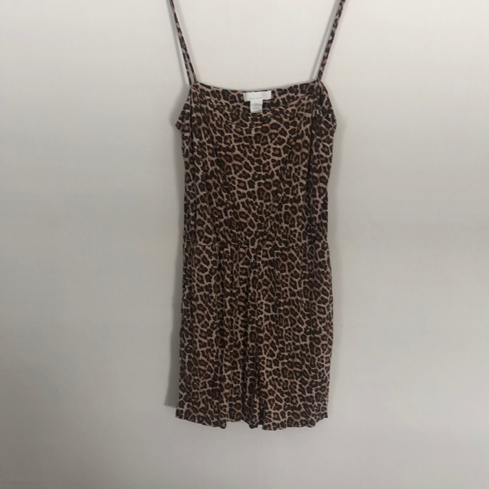 Cheetah print Romper